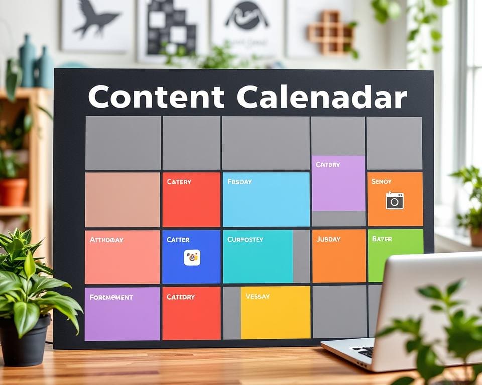 contentkalender voor consistente output