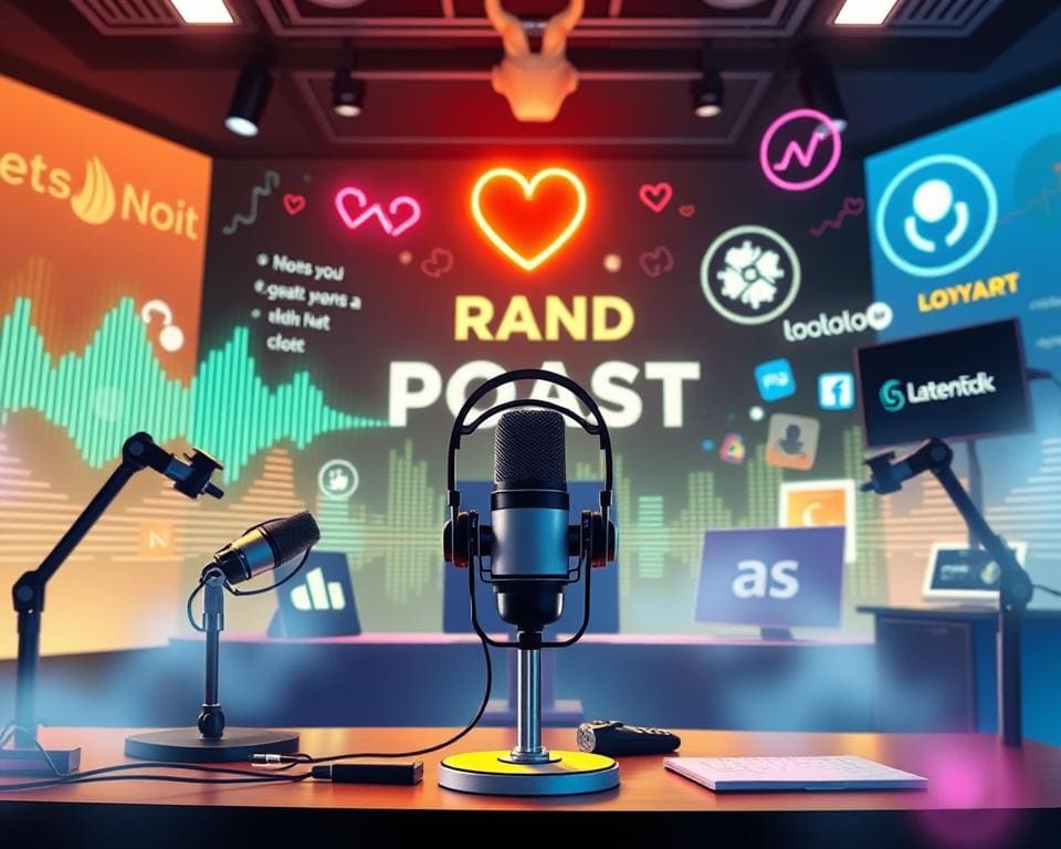 merkstrategie met podcasts